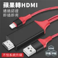 在飛比找momo購物網優惠-【SYU】APPLE LightningiPad 轉HDMI