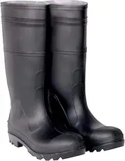CLC Custom Leathercraft Rain Wear Over The Sock Black PVC Men's Rain Boot