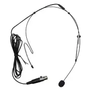 Headset Microphone For AKG/Samson Wireless Mini TA3F XLR Omnidirectional System