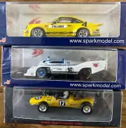 GEORGE FOLLMER 3 CAR SET COLLECTION SPARK 1/43 NEW IN BOXS