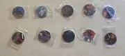Star Wars Tazos - Rare, Sealed 1996 UK Walkers Crisps MIP #'s 40-49 inclusive