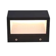3A Lighting 15W LED Tri Colour Rectangular Outdoor Wall Light