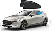 OTTO Shades Custom Magnetic Mesh Sunshade for Mazda 3 2019-2025, Side, Rear & Port Windows Sun Blind for Baby Protection, UV/Heat Reduction,Privacy Shield (2 pcs Rear Window Shades)