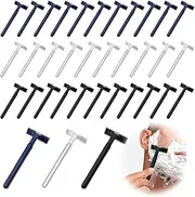 Disposable Razor, 120 Pcs Two Blade Shaving Razor for Men/Women, Black White, Body & Face Shaver
