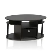 Coffee Table With Bin,15079WNBK Walnut