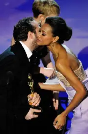 Actress Zoe Saldana onstage at the 82nd Academy Awards held at Kod- Old Photo 1
