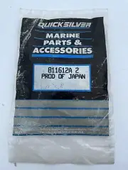 NEW OEM 811612A 2 Mercury Quicksilver Outboard Marine Trim Tilt Unit Seal Kit