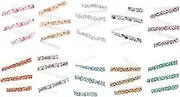 GANAZONO 10Pcs Slip Racket Sweatband Tape for Badminton and Tennis Lightweight Stretchable Grip Wrap for Sports Durable Moisture Absorbing Overgrip Random Styles