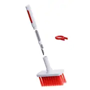 Red Cleaning Brush with Charcoal Infusion for Keyboards