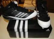 ADIDAS SCORCH X SUPERFLY MID SHOES SIZE MENS 7.5 BLACK FREE SHIPPING NIB