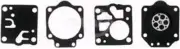 ROTARY NOS PART ZAMA CARBURETOR GASKET KIT GND8 C2 CARBS SOME HOMELITE SAWS 4996