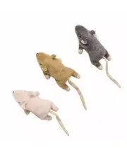 Lot Of 3 - Spot Flat Mouse Frankie with Nip Catnip Toy 5.5 in