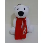 可口可樂 北極熊 娃娃/玩偶/吊飾-坐姿