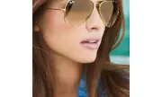 Sunglasses AViATOR, Light BROWN GRADIENT Lens, RB3025 001/51 -RAY BAN Standard