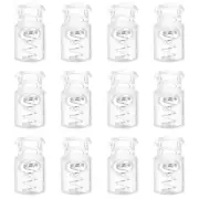 30pcs Plastic Cord Lock, Single Hole Spring Toggle Stopper Cord Fastener, Clear
