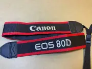 Canon EOS DSLR 80D shoulder / neck strap for Canon 80D