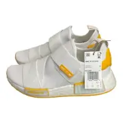 Adidas NMD R1 W Strap White Orange Women’s 8.5 Sneakers HP2360 New