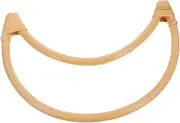 Gogogmee Replacement Parts for Wind Chimes DIY Wind Chime Circle Wood Decor Versatile Hanging Pendant