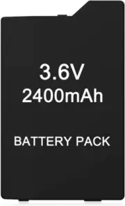 2400Mah High Capacity 3.6V Lithium Ion Rechargeable Battery Pack for PSP 2000/PS