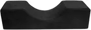 Neck Support Breathable Comfortable Head Rest Pillow Eyelash Extension Cushion Soft Grafting Tool Foam Professional Salon, Black