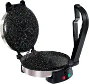 Roti Maker Machine Electric Tortilla Press with Non-Stick 215 mm Plates and Dura