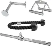 Signature Fitness Multifunctional Home Gym System Workout Station, Multiple S...