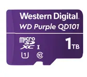 Western Digital WD Purple 1TB MicroSDXC Card 24/7 -25 C to 85 C Weather & Humidity Resistant for Surveillance IP Cameras mDVRs NVR Dash Cams Drones