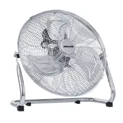 Heller 45cm Floor/Desk High Velocity Air Cooler Fan/Cooling/Circulator Chrome