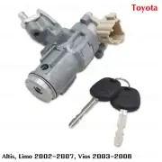 Fits Toyota Corolla Vios 2002 - '07 Ignition Switch Starter + Keys Steering