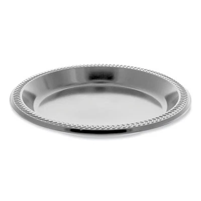 Pactiv Evergreen PLATE,PLASTIC,MW,500/C,BK MI10EY PACTIV EVERGREEN CORPORATION