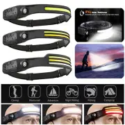 Night Buddy 230º LED Headlamp Head Torch Hiking Camping Outdoor Waterproof AU