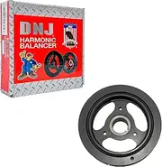 DNJ HBA1109 Harmonic Balancer For 95-12 Ford, Mazda, Mercury, Lincoln 2.5L-3.0L V6 DOHC, OHV Naturally Aspirated