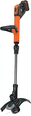 BLACK+DECKER 18V Lithium-Ion 28Cm String Trimmer Kit 2.0Ah