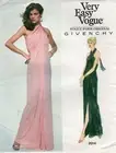1978 Paris Original Givenchy Sewing Pattern Size 14 Uncut Vogue 2014 OOP W/Label