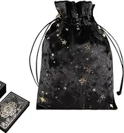 Tarot Drawstring Pouch | Luxurious Tarot Pouch with Drawstring,Velvet Storage for Tarot Pouch, Multifunctional Oracle Cards Jewelry Bags, for Runes,