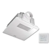 在飛比找momo購物網優惠-【ALASKA 阿拉斯加】浴室暖風乾燥機300BKP-線控1