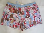 Ladies Peter Alexander Aussie Animals Christmas Boxer Shorts Size XL NWT