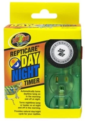 Zoo Med Repticare Day Night Timer For Reptile Terrarium