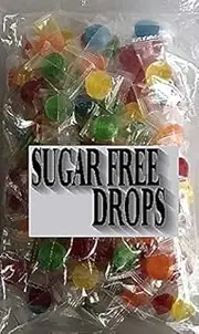 Sugar Free Fruit Drops 500g - Bulk Lollies Candy Buffet Party Favours Sweets Australian Made by Johnsons
