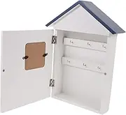 NUOBESTY Lock Box Decorative Key Cabinet Key Holder Home Storage Mediterranean Design Easy Assembly