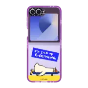 Galaxy Z Flip6 Impact Case I'M SICK OF EVERYTHING