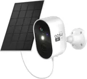 AOSU 2K Solar Security Cameras Wireless Outdoor, Solar Outside Camera for Home