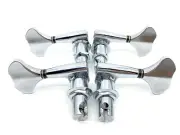 Gotoh GB-350C Res-o-lite Bass Guitar Tuners Chrome 2+2