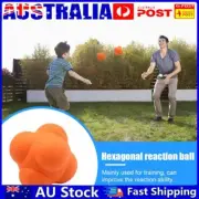 Hexagonal Speed Agility Training Reaction Ball 5.5cm for Children and Adults AU