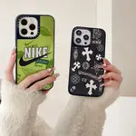 耐吉 【CHROMEHEARTS NIKE】CASETIFY 磁性高品質鏡面 IPHONE 手機殼 14PRO MAX