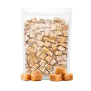 Vanilla Caramel Squares Candy, Bulk Pack 2 Pounds