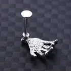 Jewelry Twist Tragus Stud Earring Skull Earring Piercing Lips Ring Lip Studs