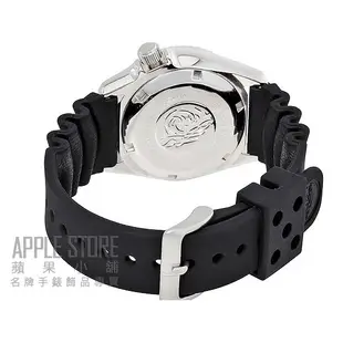 SEIKO 精工海馬 DIVER'S 機械式橡膠帶對錶-黑SKX007/SKX013 蘋果小舖