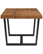 Walker Edison 52in Distressed Solid Dining Table