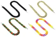 ACRYLIC CUBAN LINK ROPE CHAIN LANYARD SUNGLASSES EYE GLASSES HOLDER STRAP CORD
